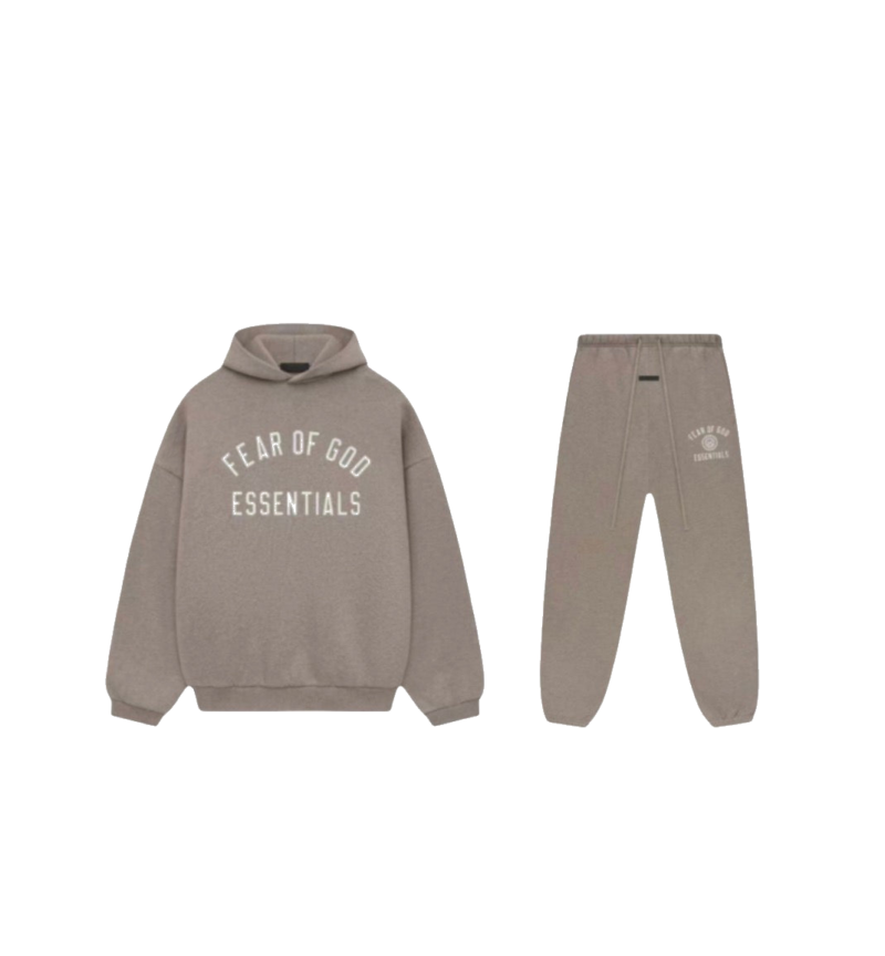 Essentials Fear Of God FW24 Heather Grey Tracksuit