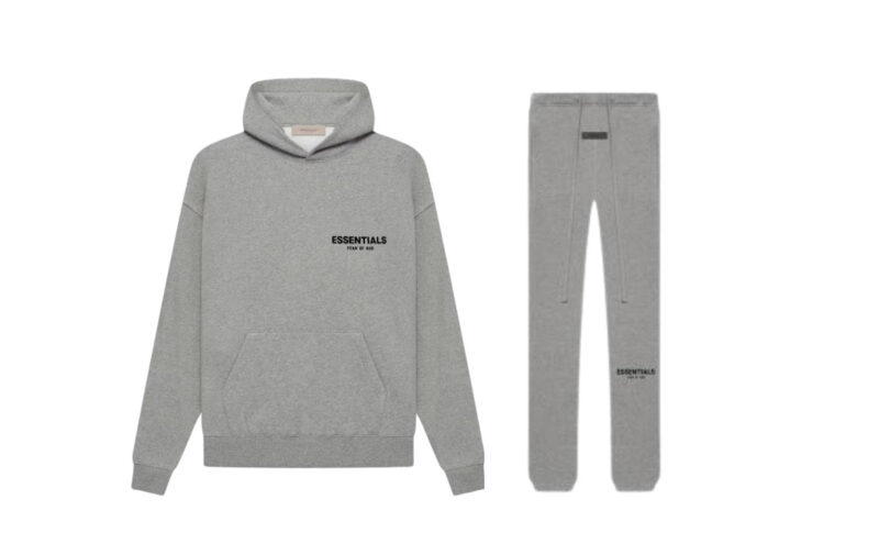 Essentials Fear Of God SS22 Dark Oatmeal Tracksuit