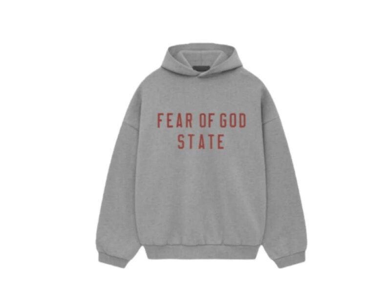 Essentials Fear Of God FW24 Dark Heather Grey Hoodie