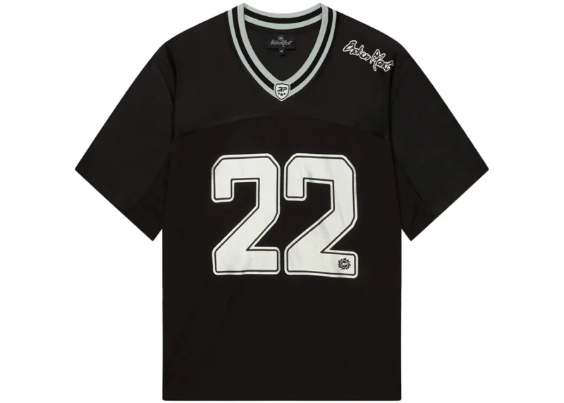 Broken Planet Football Jersey (FW24) Black/Silver