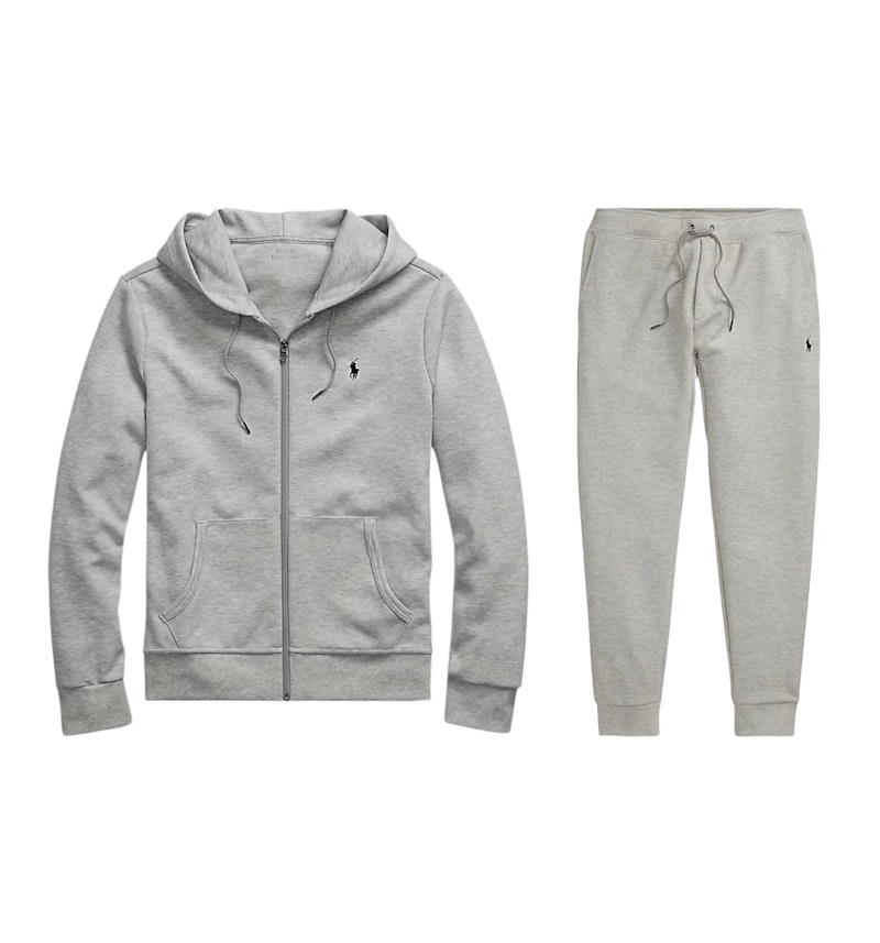 Polo Ralph Lauren Double Knit Tracksuit Light Sport Heather