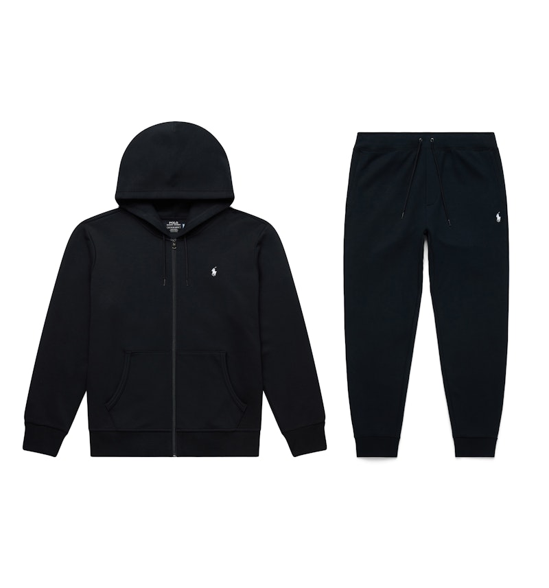 Polo Ralph Lauren Double Knit Tracksuit Polo Black