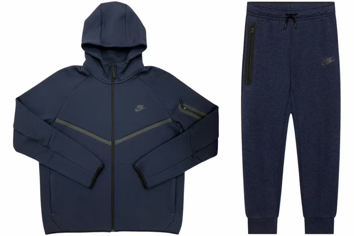 Nike Tech Fleece Hoodie & Jogger Set - Navy